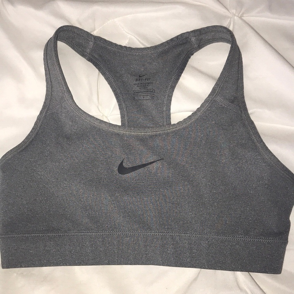 COPY - Gray Nike Sports Bra